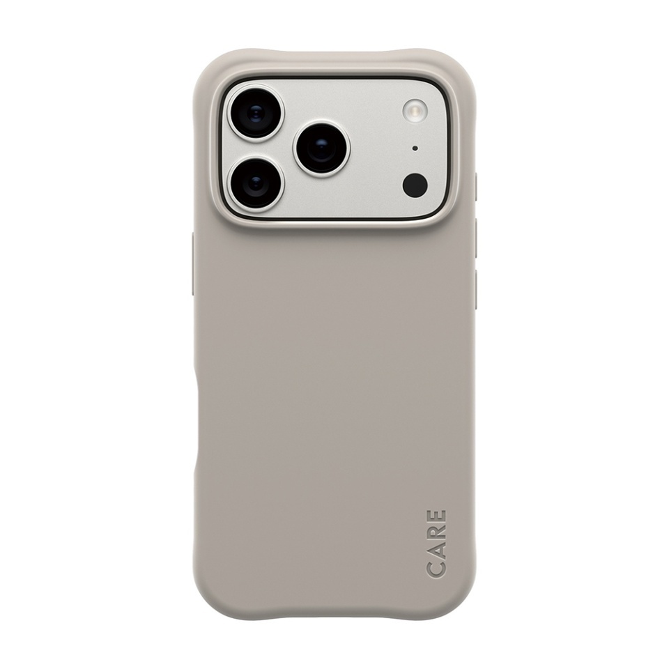 Husa pentru iPhone 17 Pro, PanzerGlass, CARE Fashionable Case, Silicon Soft Touch Slim Eco-Friendly cu Protectie Avansata si Compatibilitate Wireless, Antialunecare, Antiamprenta, Maro