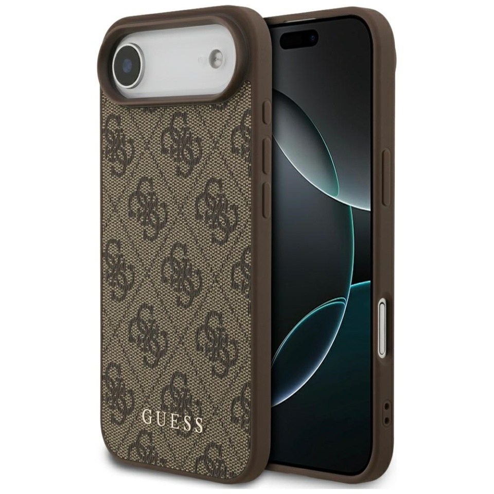 Husa pentru iPhone Air, Guess Hardcase 4G Classic, Maro