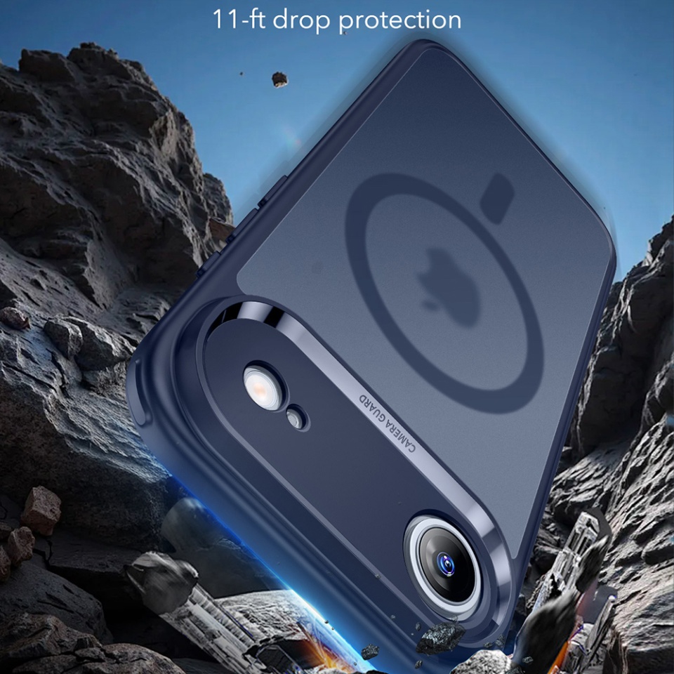 Husa pentru iPhone Air, slim, ESR Classic Hybrid HaloLock, Bleu - 2 | YEO