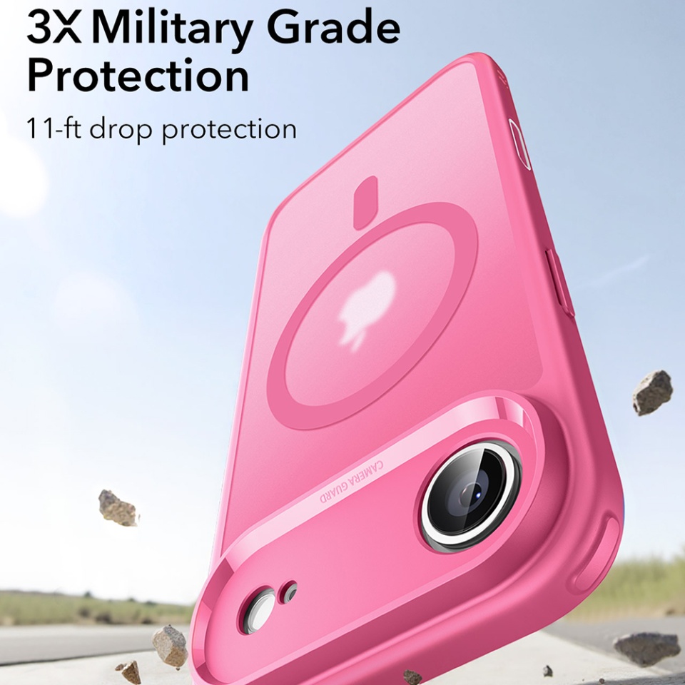 Husa pentru iPhone Air, slim, ESR Classic Hybrid HaloLock, Mov - 3 | YEO