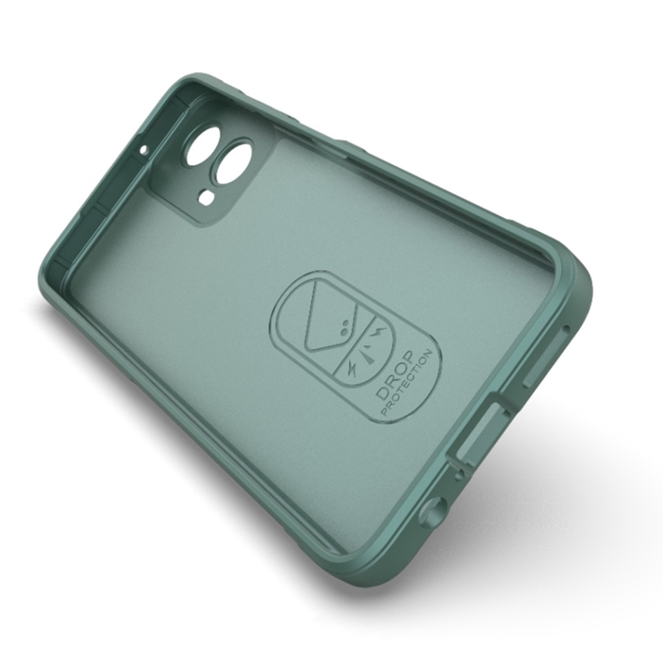 Husa pentru Motorola Edge 50 Fusion eleganta, din silicon mat, SKDR Vogue - Negru - 2 | YEO