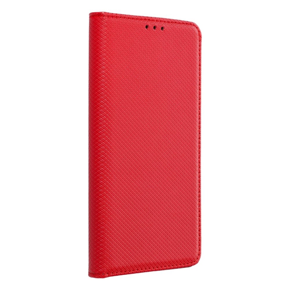 Husa pentru Motorola G55 5G, cu Inchidere Magnetica, SKDR Case Book - Rosu - 1 | YEO