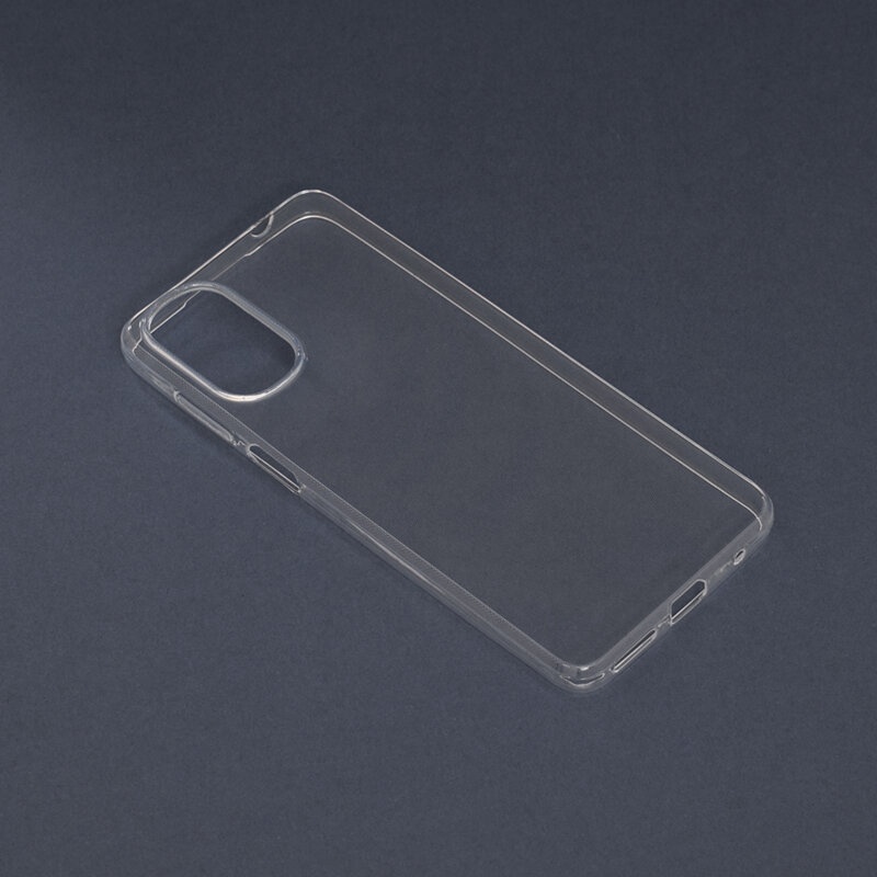 Husa pentru Motorola Moto E32 / Moto E32s, SKYDDAR INNOVATION, ClearGuard, din silicon transparent, set cu sticker, Transparenta - 1 | YEO
