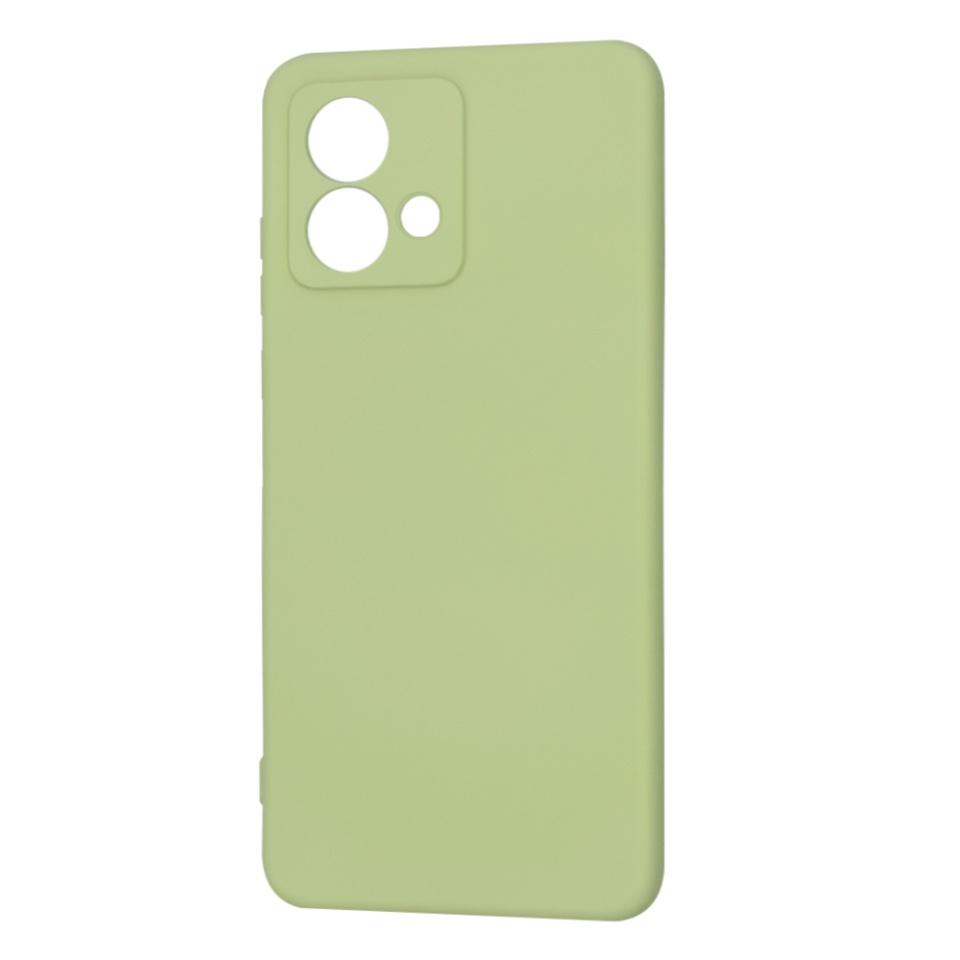 Husa pentru Motorola Moto G84 din Silicon Catifelat, Protectie Premium, Skyddar SoftElegance - Verde - 1 | YEO