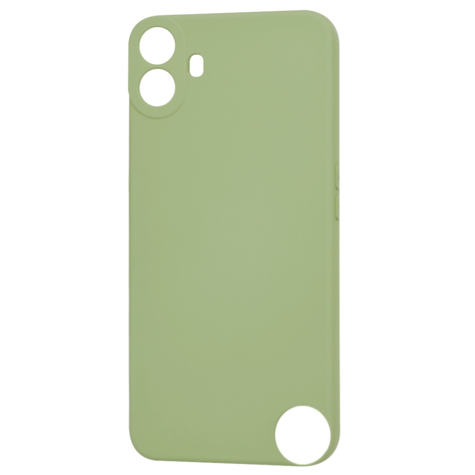 Husa pentru Nothing CMF Phone 1 din Silicon Catifelat, Protectie Premium, Skyddar SoftElegance - Verde - 3 | YEO