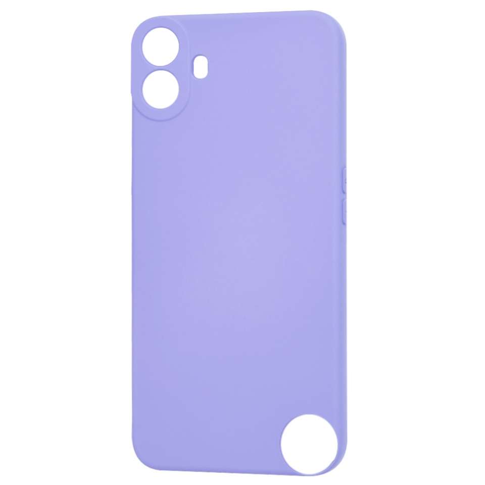 Husa pentru Nothing CMF Phone 1 din Silicon Catifelat, Protectie Premium, Skyddar SoftElegance - Violet - 3 | YEO