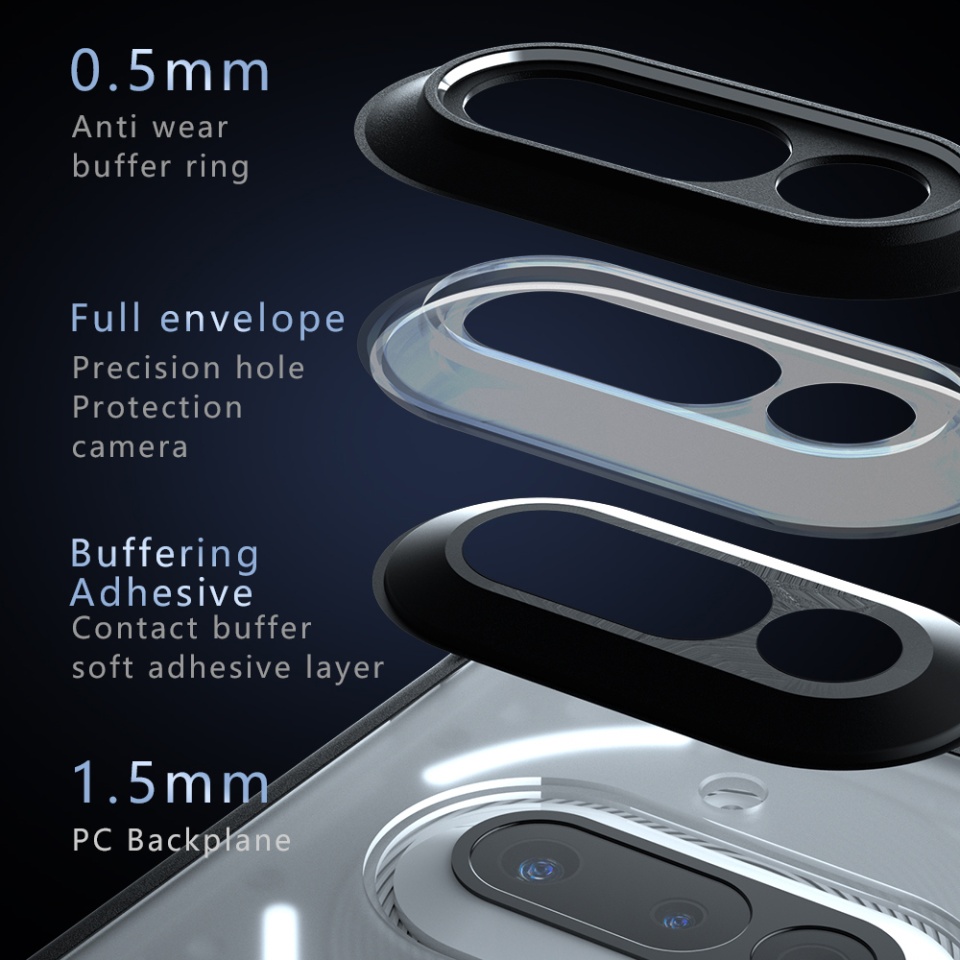Husa pentru Nothing Phone (3a), SKYDDAR INNOVATION, PureFrost MagSafe, AntiSoc, set cu sticker, Negru frost - 3 | YEO