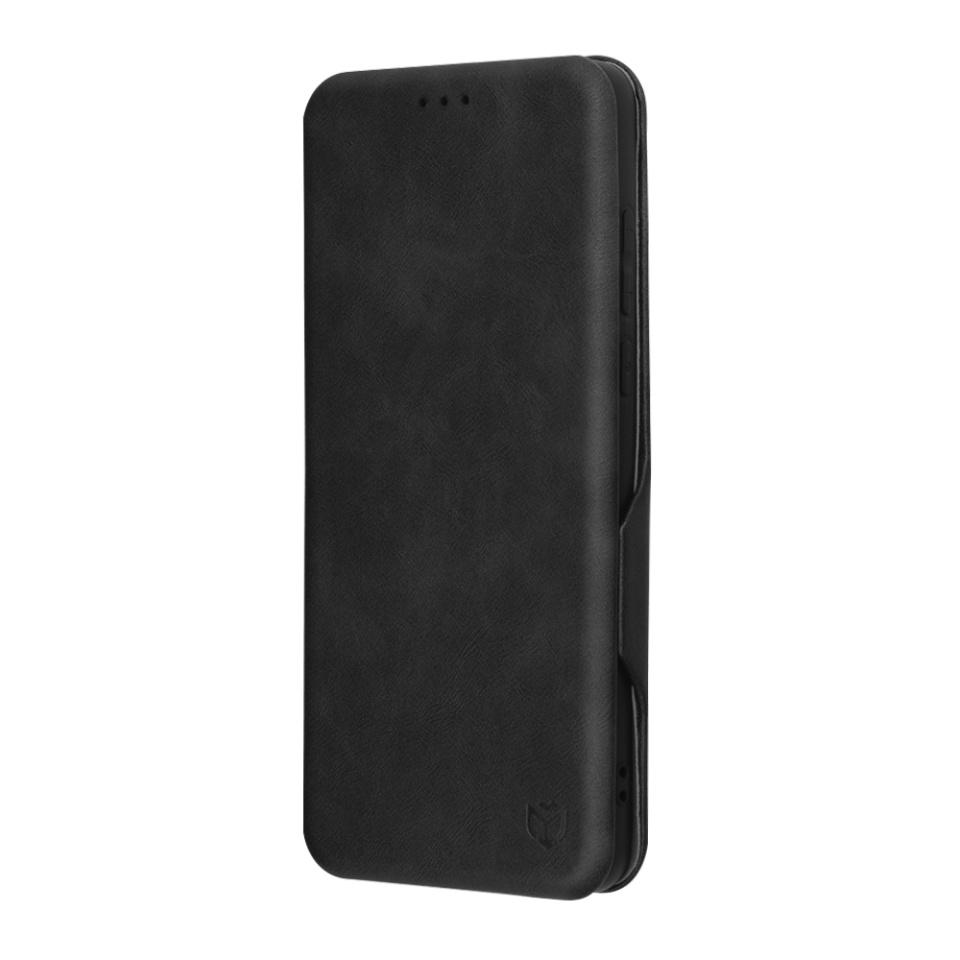 Husa pentru OnePlus 13, SKYDDAR INNOVATION, Safe Wallet tip carte din Piele Ecologica, Suport Carduri, Inchidere Magnetica, Negru, set cu sticker - 3 | YEO