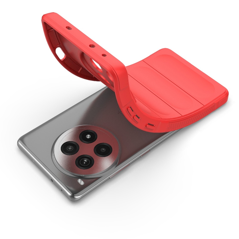 Husa pentru OnePlus 13R, SKYDDAR INNOVATION, Vogue din Silicon Mat, set cu sticker, Bleu - 2 | YEO