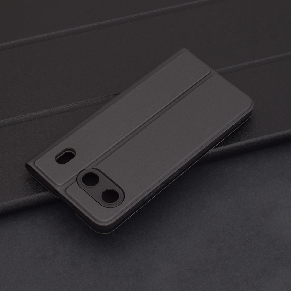 Husa pentru OnePlus Nord 4, SKYDDAR INNOVATION, Magskin Book, tip Carte cu Portofel Interior, set cu sticker, Negru - 3 | YEO