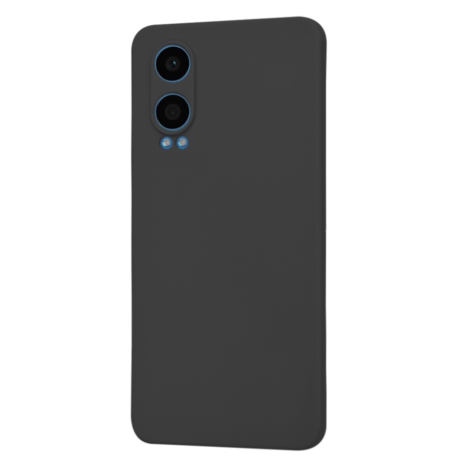 Husa pentru OnePlus Nord CE4 Lite din Silicon Catifelat, Protectie Premium, Skyddar SoftElegance - Negru - 3 | YEO