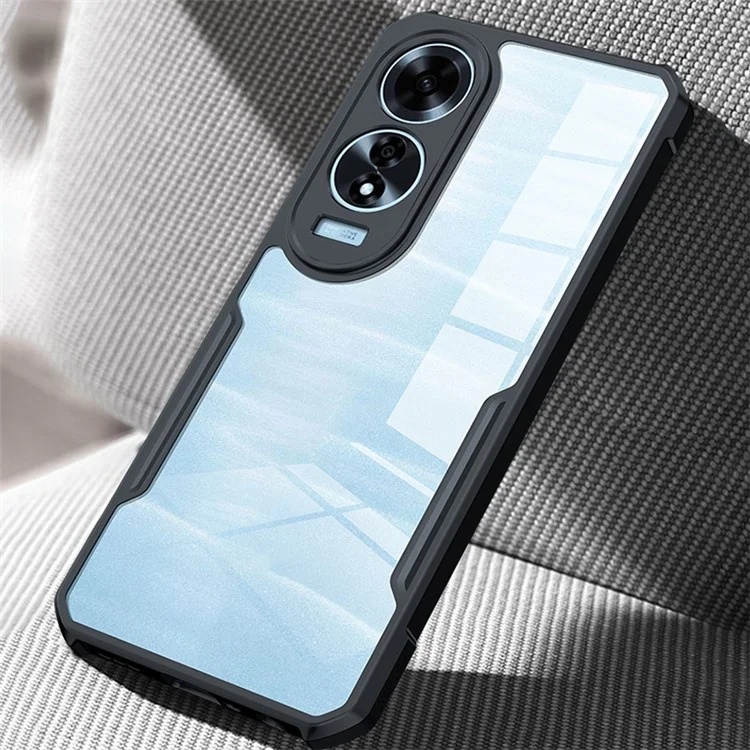 Husa pentru Oppo A60, SKYDDAR INNOVATION, StealthArmor, Antisoc, set cu sticker, Negru - 2 | YEO