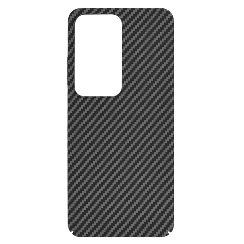 Husa pentru Oppo A80 5G, Finisaj Premium cu Textura de Carbon, Design Elegant, SKDR CarbonFlex - Negru - 2 | YEO