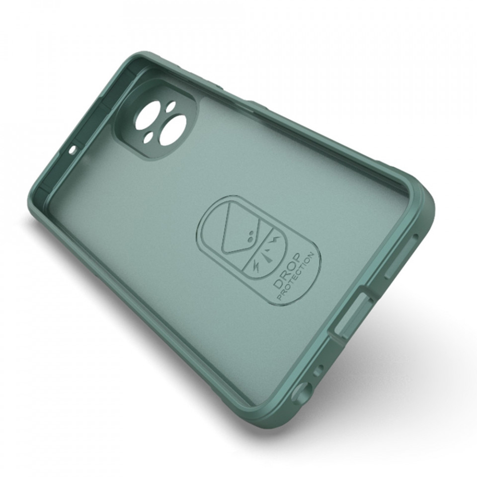 Husa pentru Realme C67 4G eleganta, din silicon mat, SKDR Vogue - Bleu - 3 | YEO