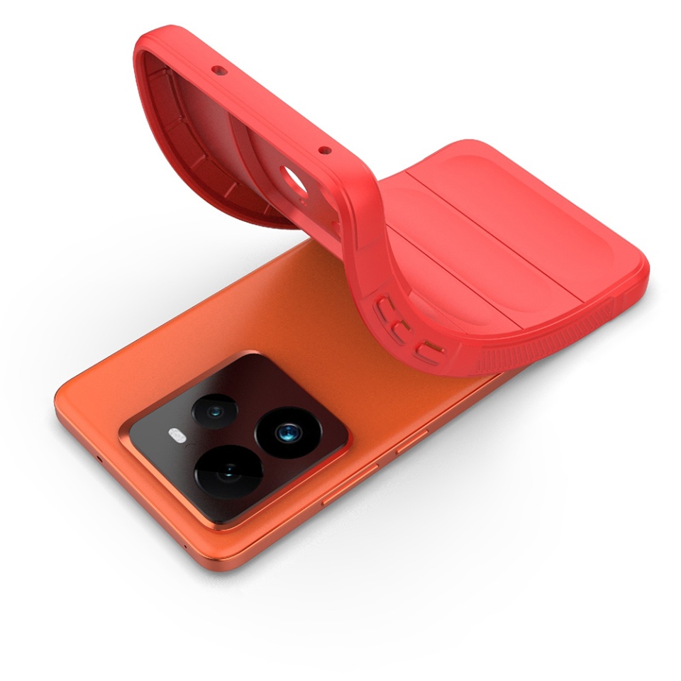 Husa pentru Realme GT 7 Pro eleganta, din silicon mat, Vogue - Negru - 3 | YEO