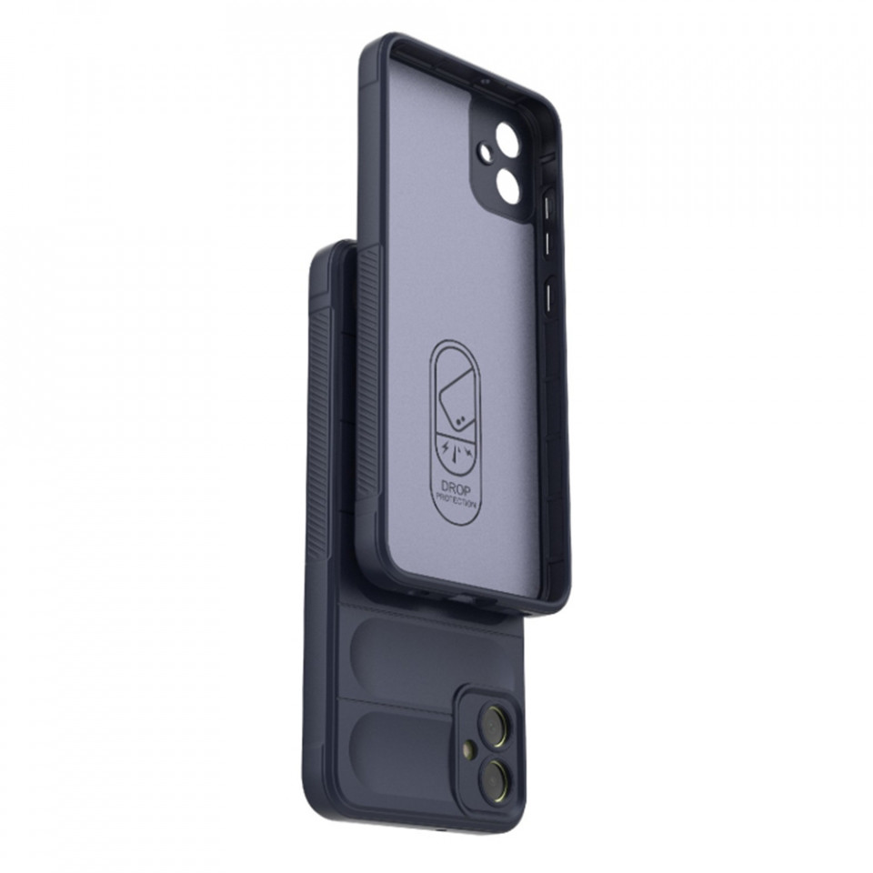 Husa pentru Samsung Galaxy A05 eleganta, din silicon mat, SKDR Vogue - Rosu - 3 | YEO