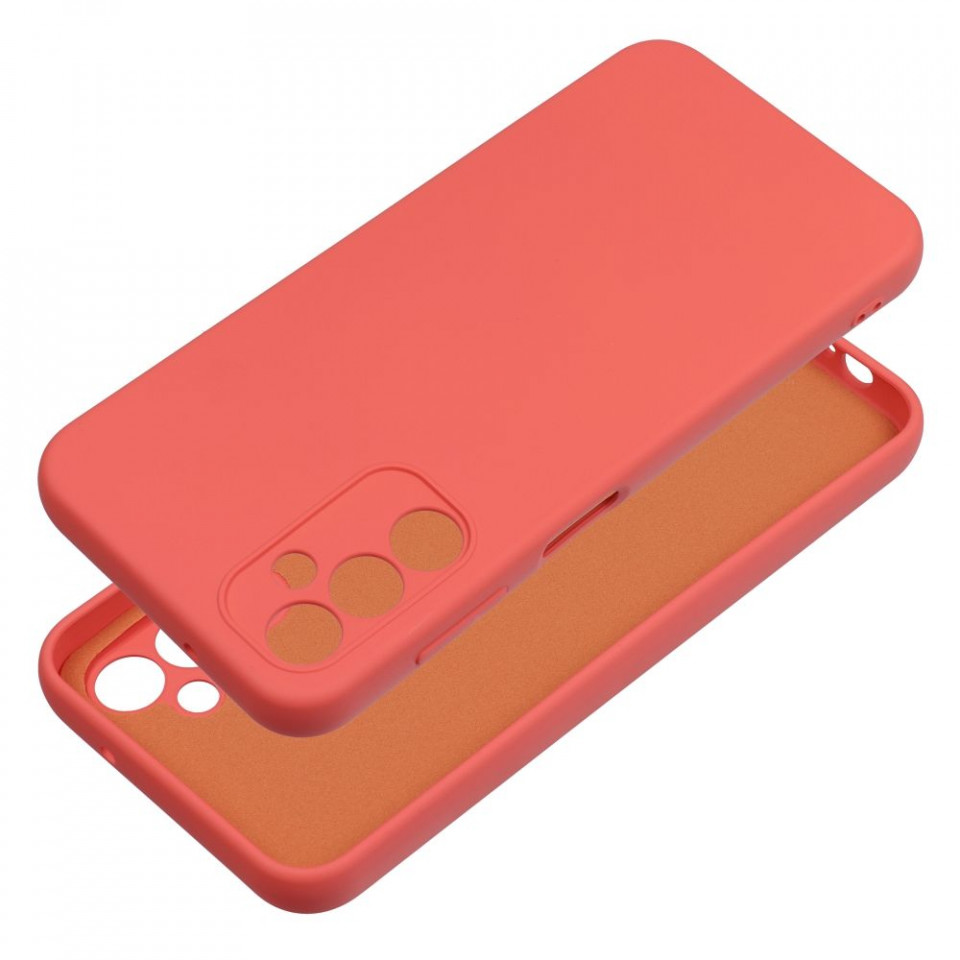 Husa pentru Samsung Galaxy A14 5G din silicon, Skyddar Tought Silicon - Peach - 2 | YEO