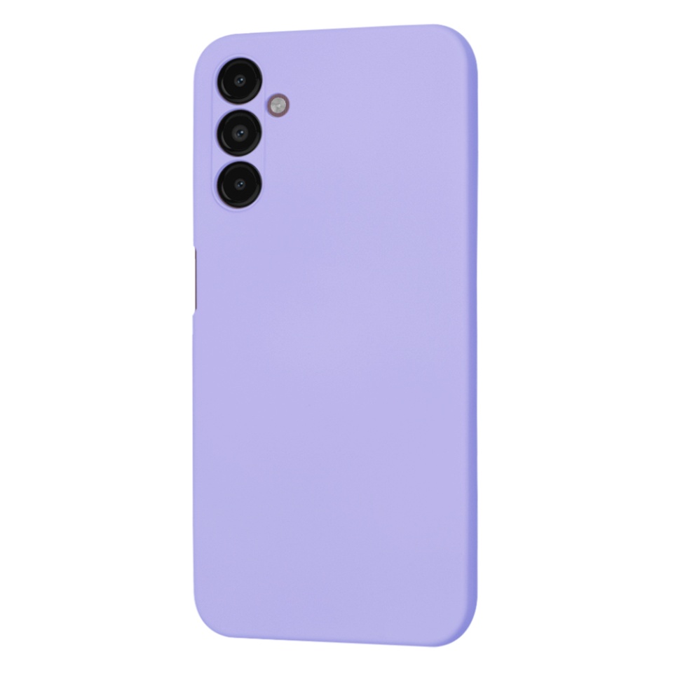Husa pentru Samsung Galaxy A14 5G / Galaxy A14 4G din Silicon Catifelat, Protectie Premium, Skyddar SoftElegance - Violet - 3 | YEO