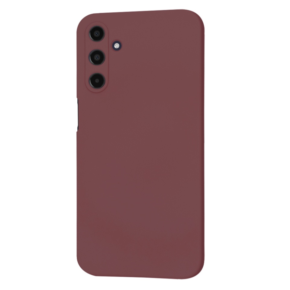 Husa pentru Samsung Galaxy A15 4G / Galaxy A15 5G din Silicon Catifelat, Protectie Premium, Skyddar SoftElegance - Bordo - 3 | YEO