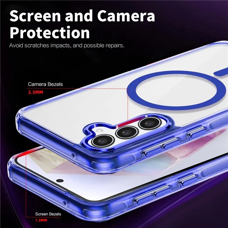 Husa pentru Samsung Galaxy A16 cu Magsafe integrat, SKYDDAR Luxury Shield - Negru - 1 | YEO