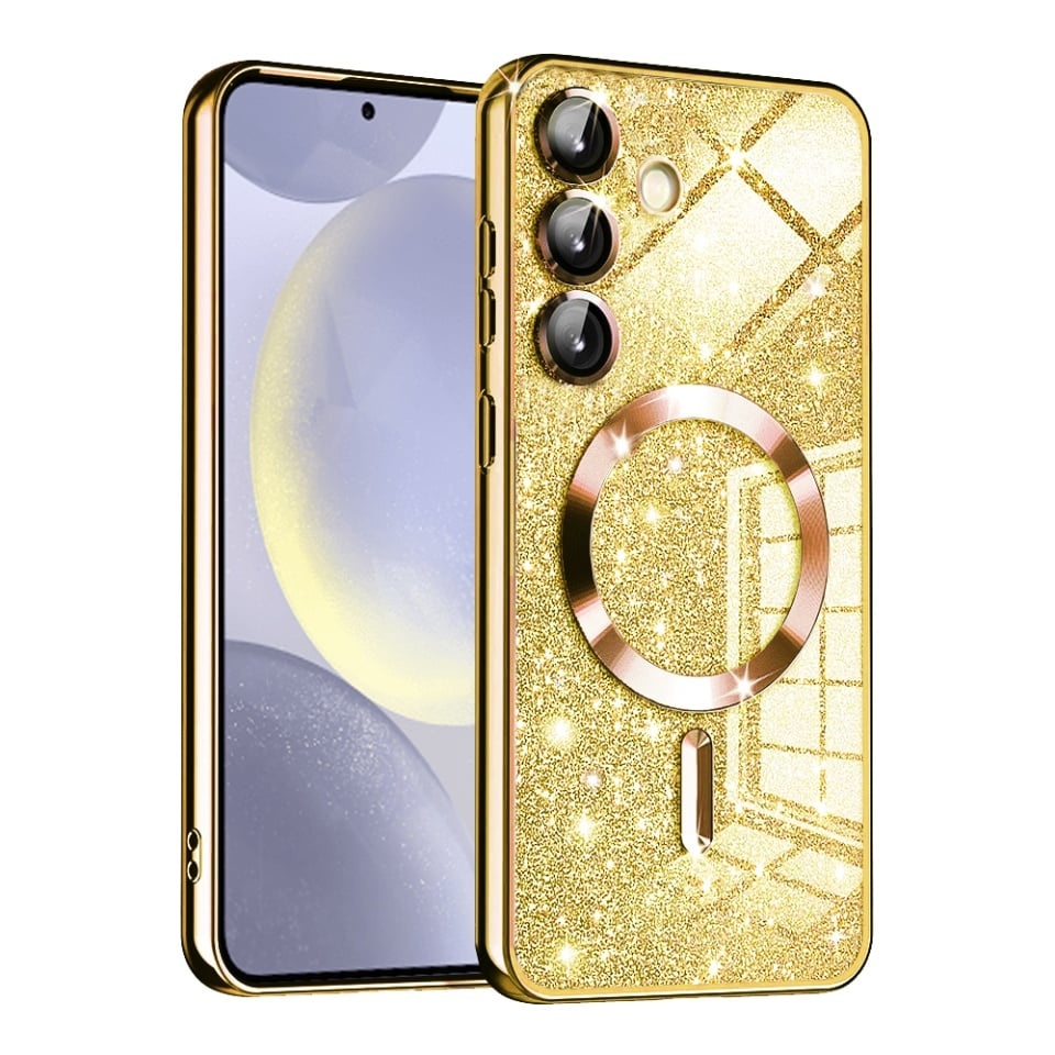 Husa pentru Samsung Galaxy A35 5G Design Antisoc, Fundal Detasabil 2-in-1, Protectie Superioara, Margini Ridicate - Auriu