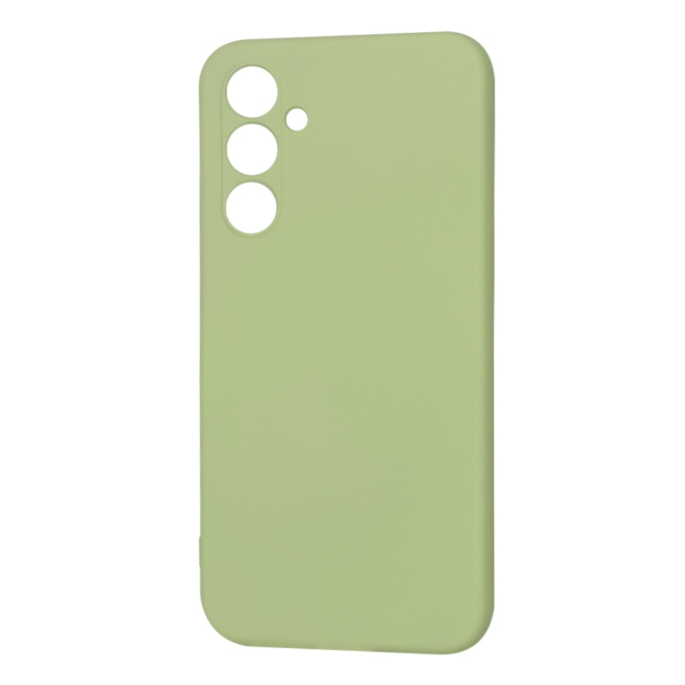 Husa pentru Samsung Galaxy A54 din Silicon Catifelat, Protectie Premium, Skyddar SoftElegance - Verde - 1 | YEO