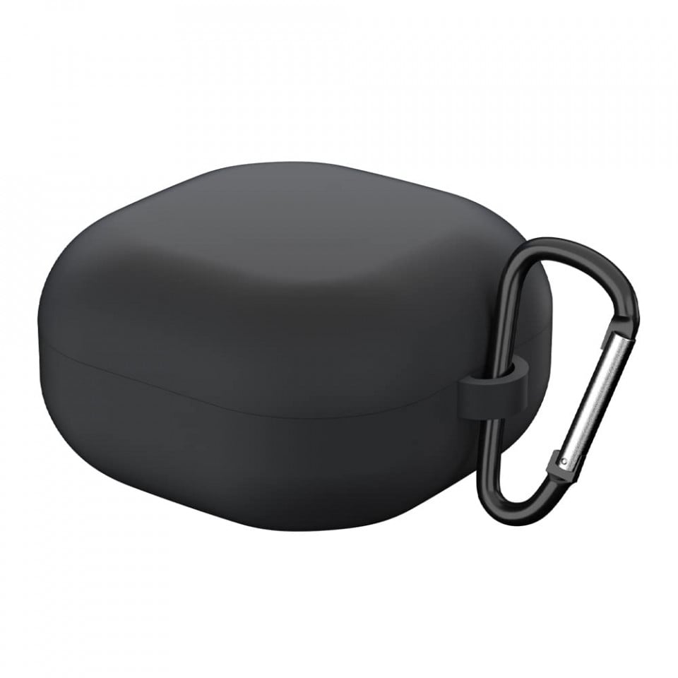 Husa pentru Samsung Galaxy Buds FE / 2 Pro / 2 / Live / Pro din silicon, Techsuit Ultraslim - Negru