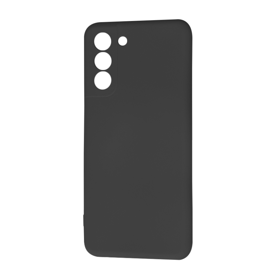 Husa pentru Samsung Galaxy S21 5G din Silicon Catifelat, Protectie Premium, Skyddar SoftElegance - Negru - 1 | YEO