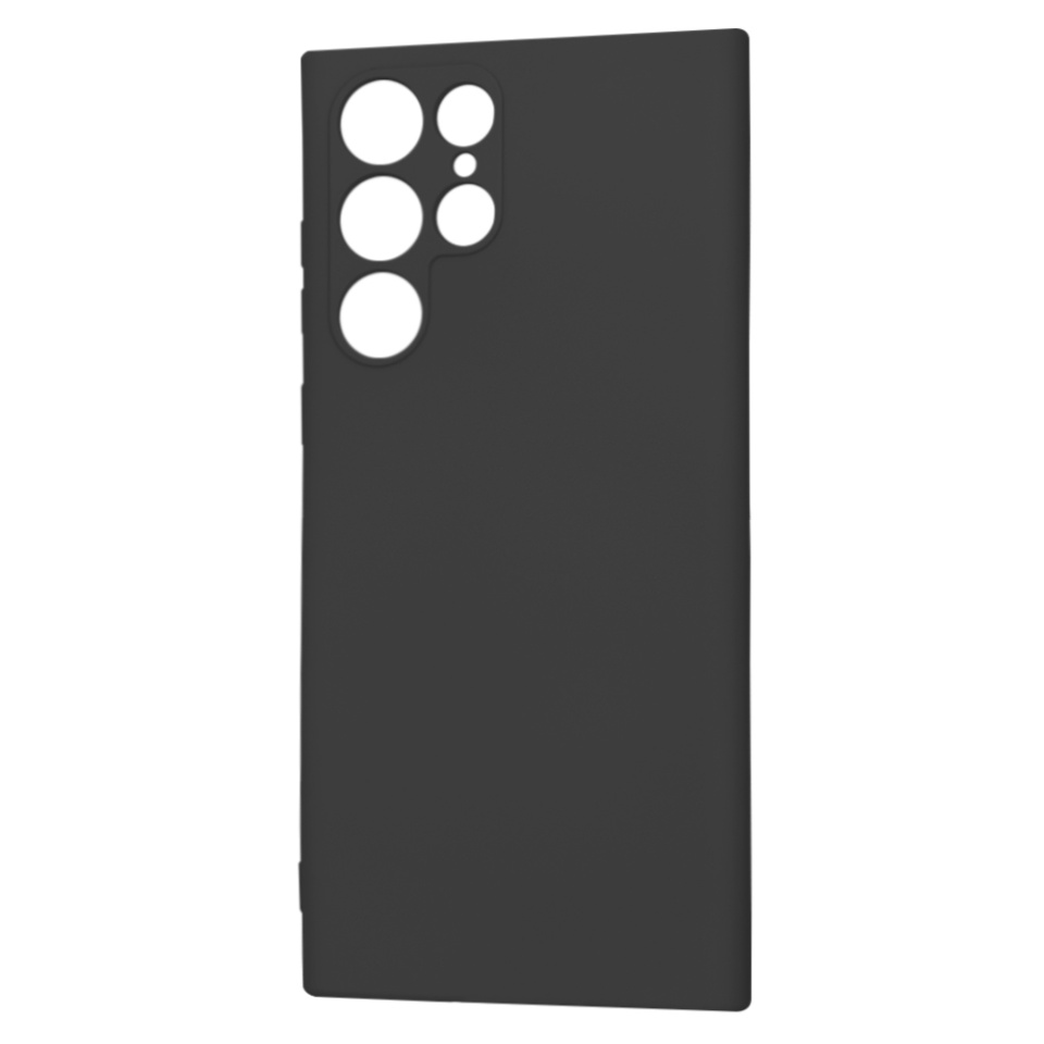 Husa pentru Samsung Galaxy S22 Ultra 5G din Silicon Catifelat, Protectie Premium, Skyddar SoftElegance MagSafe - Negru - 3 | YEO