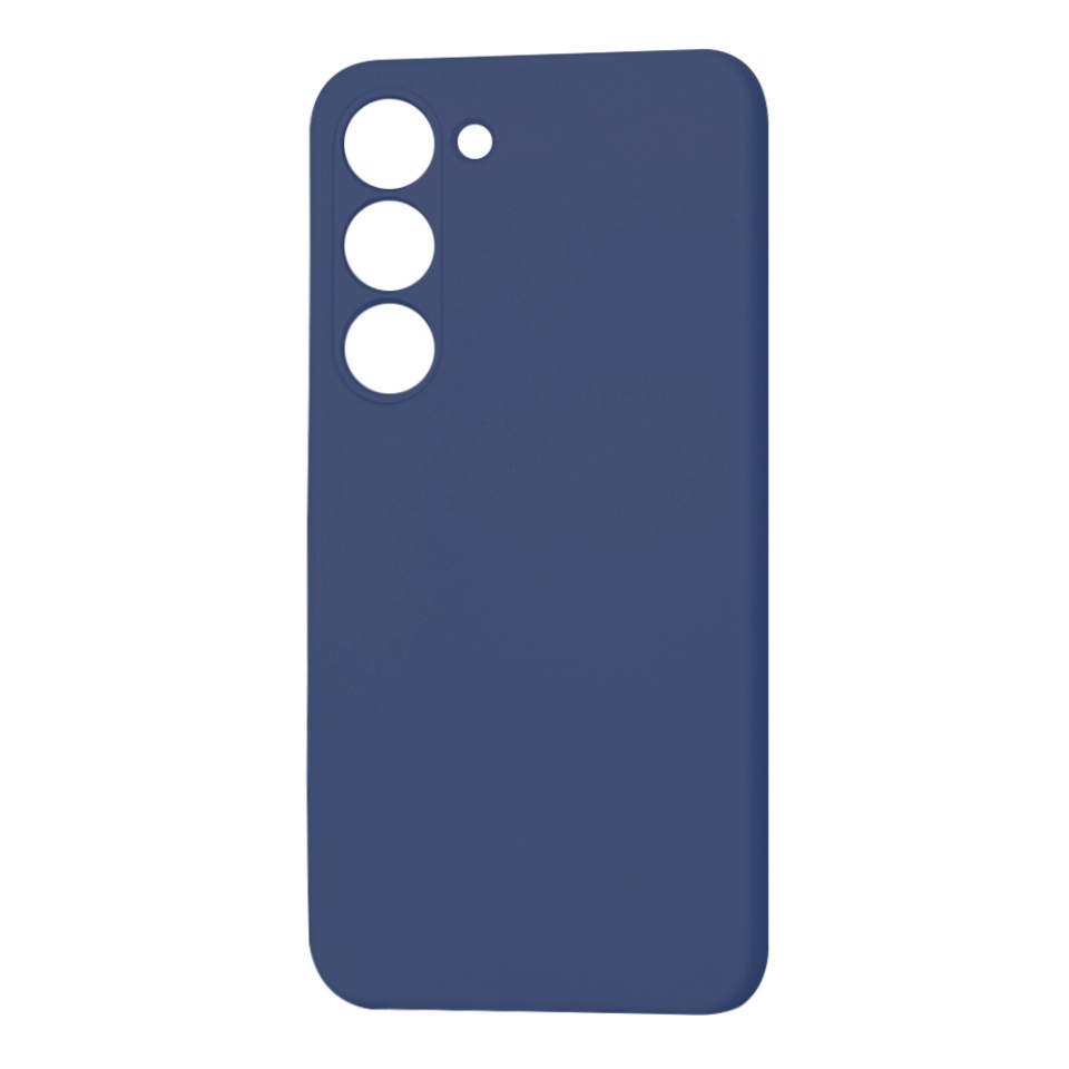 Husa pentru Samsung Galaxy S23 din Silicon Catifelat, Protectie Premium, Skyddar SoftElegance MagSafe - Bleumarin - 3 | YEO