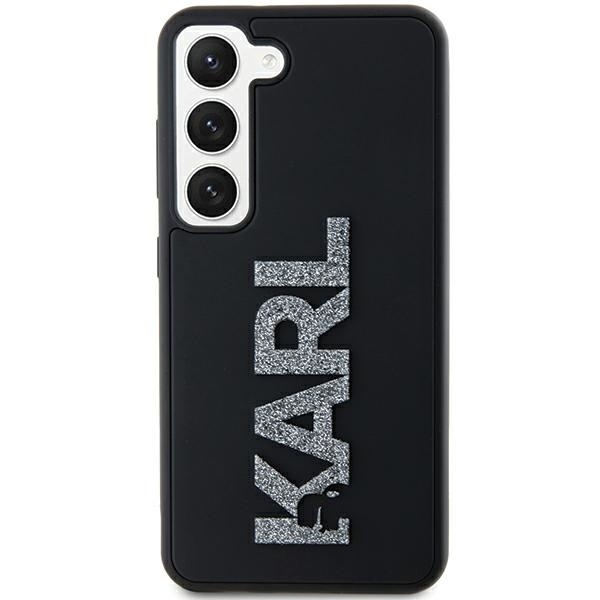 Husa pentru Samsung Galaxy S23 Plus, 3D Design, Karl Lagerfeld, Negru - 2 | YEO