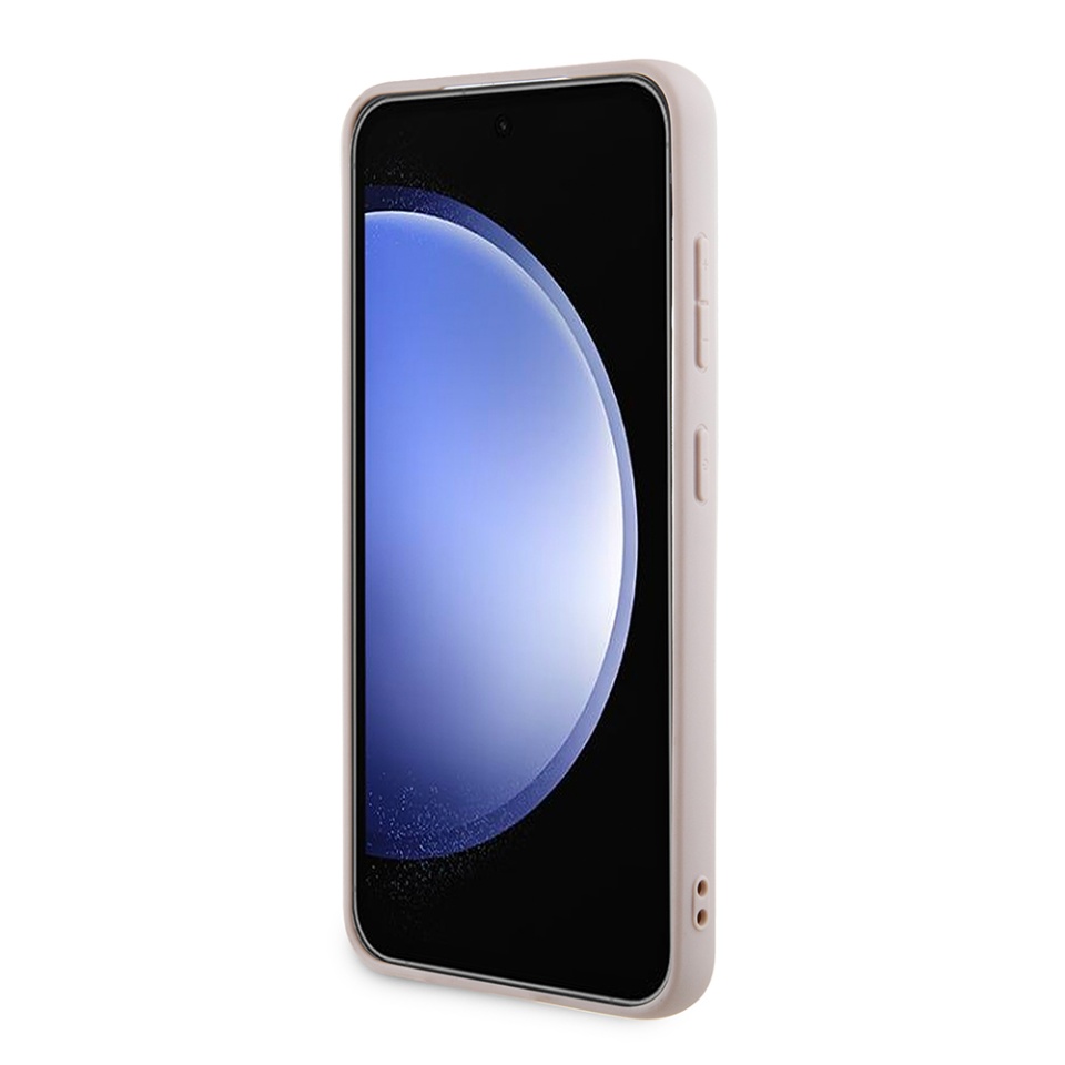 Husa pentru Samsung Galaxy S24, 4G Collection Leather MagSafe, Guess - Roz - 1 | YEO