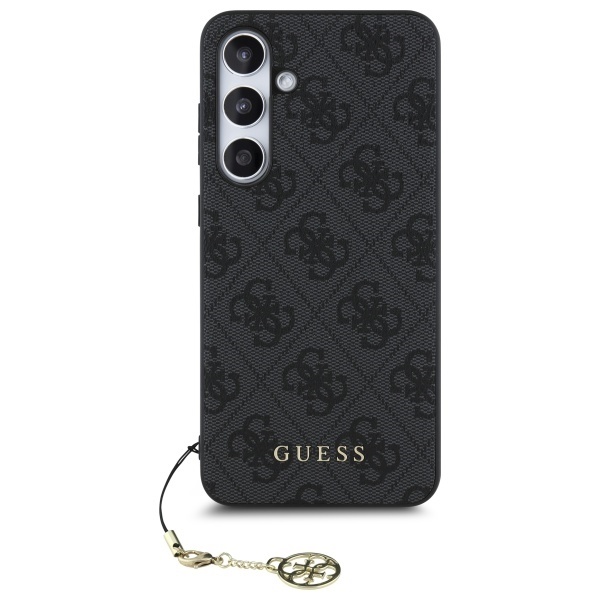 Husa pentru Samsung Galaxy S24 FE Hardcase 4G Charm, Guess - Gri - 3 | YEO