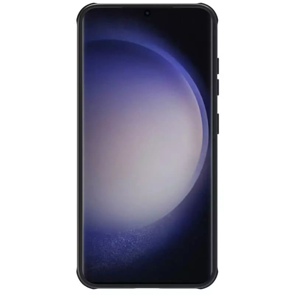 Husa pentru Samsung Galaxy S24 Plus cu inel magnetic si protectie camera Nillkin CamShield - Negru - 1 | YEO