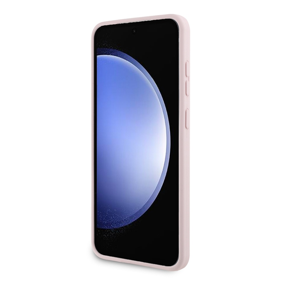 Husa pentru Samsung Galaxy S24 Plus, Silicone, Karl Lagerfeld, Roz - 2 | YEO