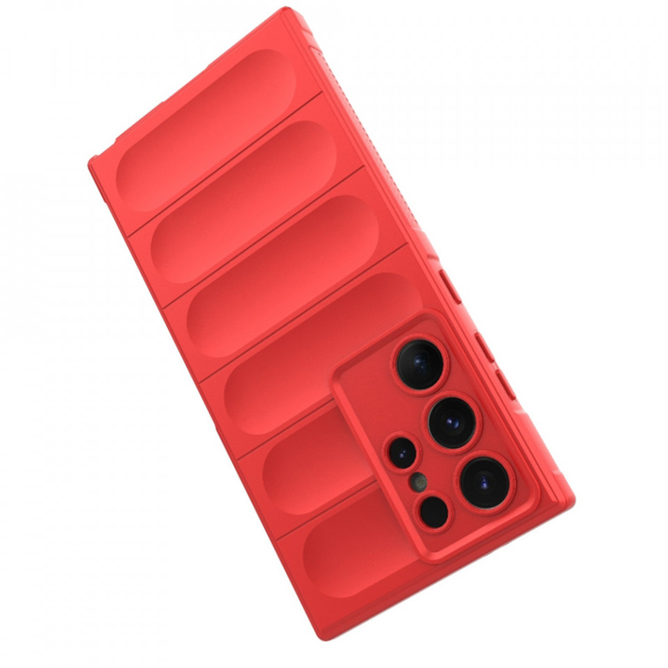 Husa pentru Samsung Galaxy S24 Ultra eleganta, din silicon mat, SKDR Vogue - Negru - 2 | YEO