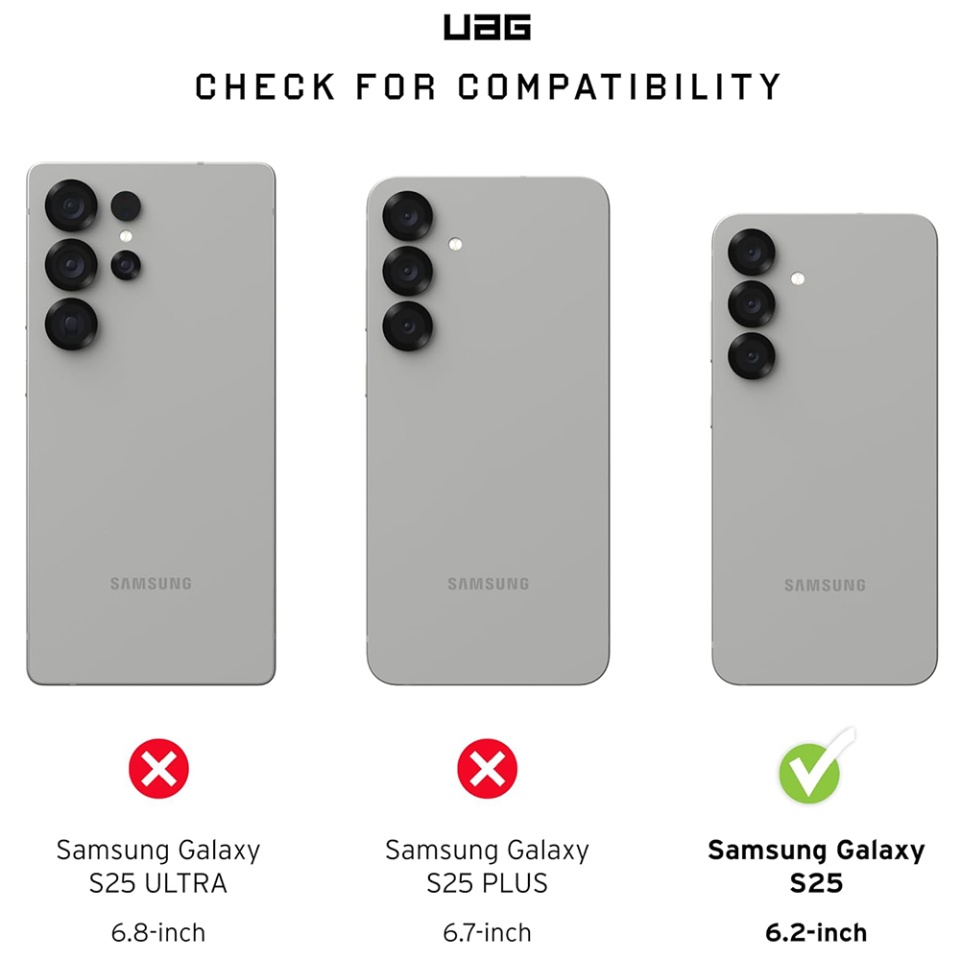 Husa pentru Samsung Galaxy S25, Civilian Pro MagSafe, UAG - Negru - 7