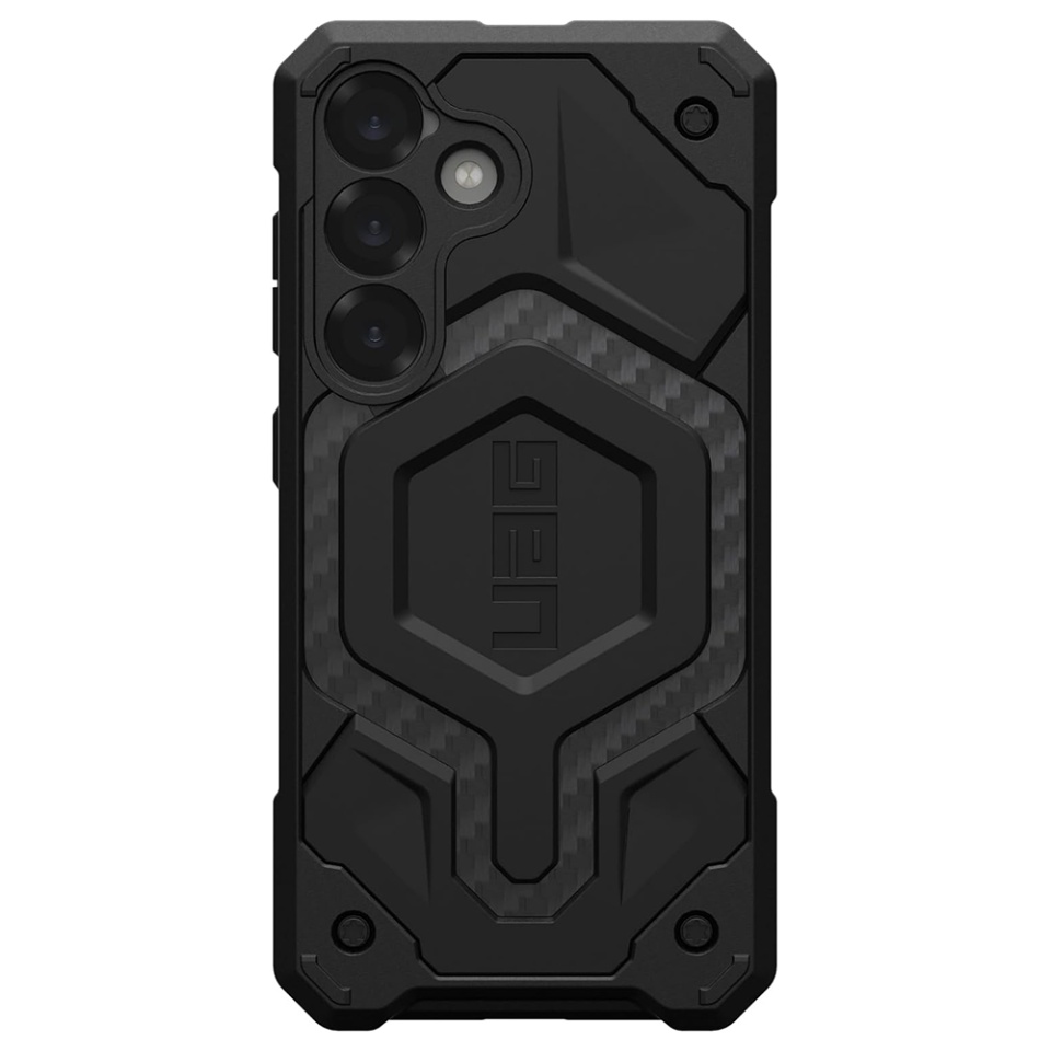 Husa pentru Samsung Galaxy S25, Monarch Pro MagSafe, UAG - Carbon Fiber - 1 | YEO