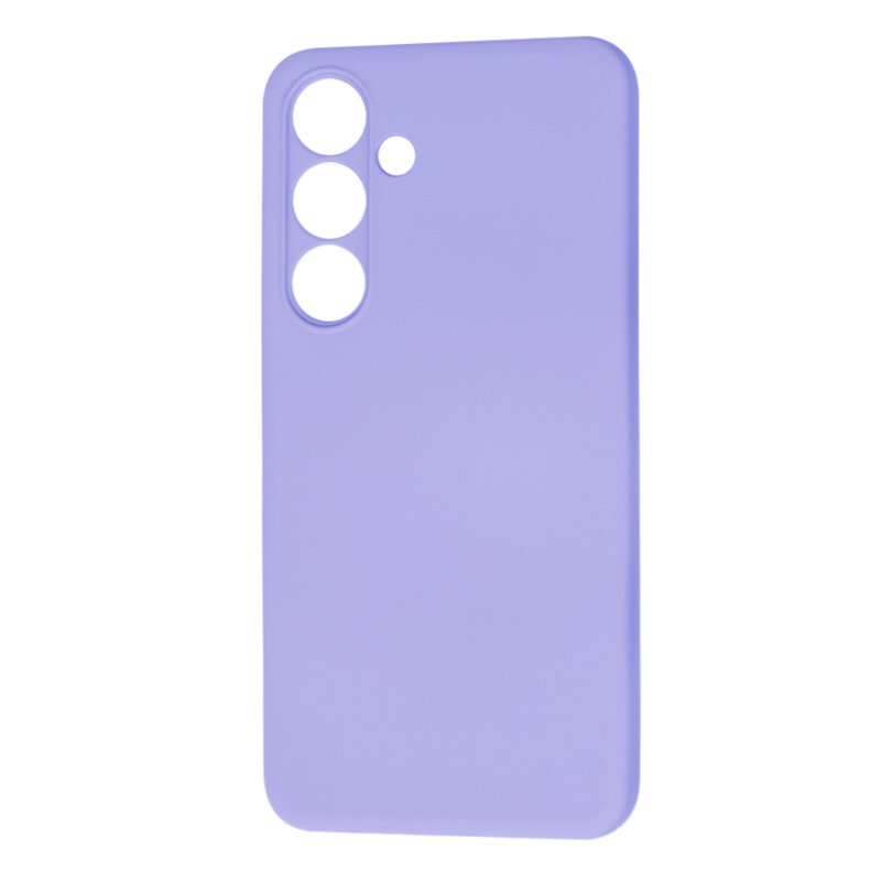 Husa pentru Samsung Galaxy S25 Plus din Silicon Catifelat, Protectie Premium, Skyddar SoftElegance - Violet - 1 | YEO