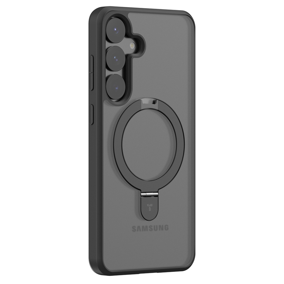 Husa pentru Samsung Galaxy S25, Torras Ostand MagSafe, Negru - 1 | YEO
