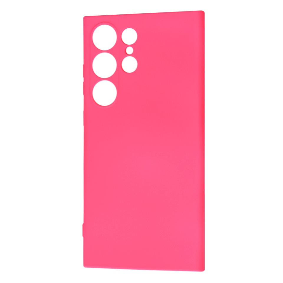 Husa pentru Samsung Galaxy S25 Ultra din Silicon Catifelat, Protectie Premium, Skyddar SoftElegance - Fucsia - 1 | YEO