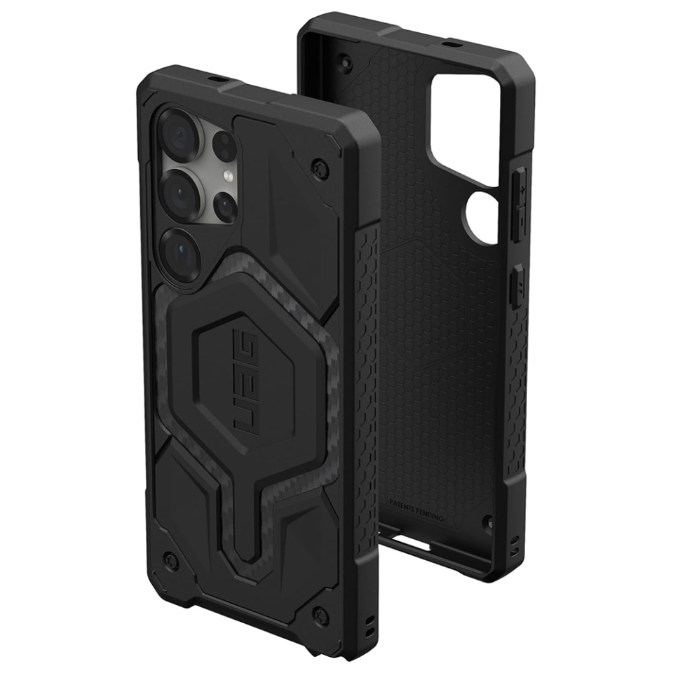 Husa pentru Samsung Galaxy S25 Ultra, Monarch Pro UAG - Carbon Fiber