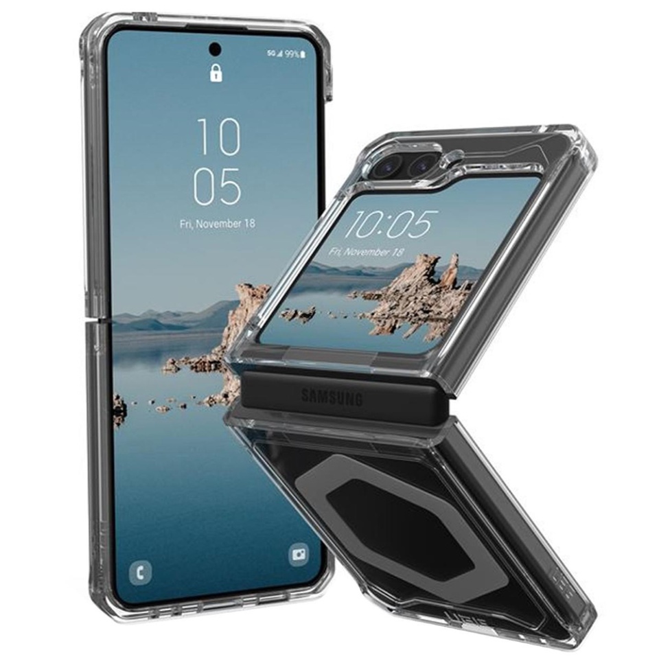 Husa pentru Samsung Galaxy Z Flip5, Plyo Pro, UAG - Argintiu