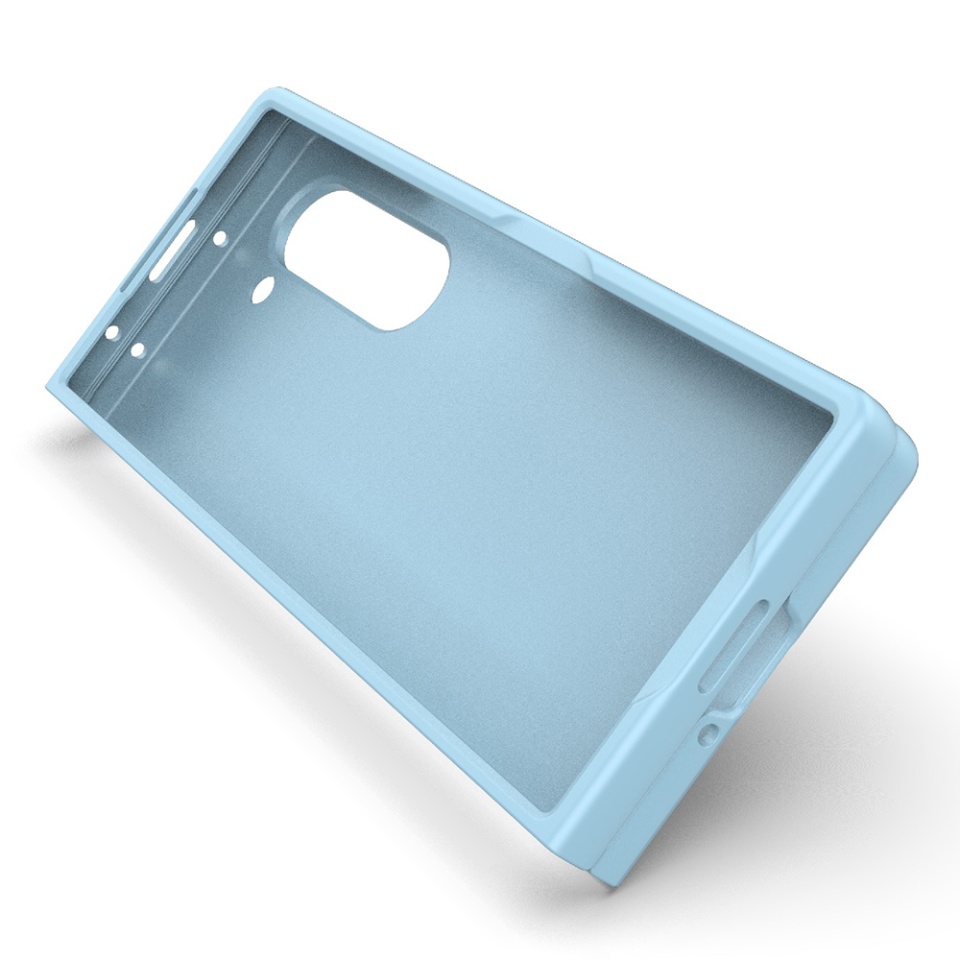 Husa pentru Samsung Galaxy Z Fold6 eleganta, din silicon mat, SKDR Vogue - Mov - 3 | YEO