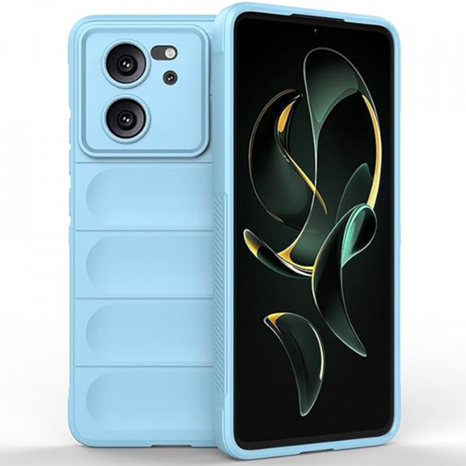 Husa pentru Xiaomi 13T / 13T Pro eleganta, din silicon mat, SKDR Vogue - Bleu