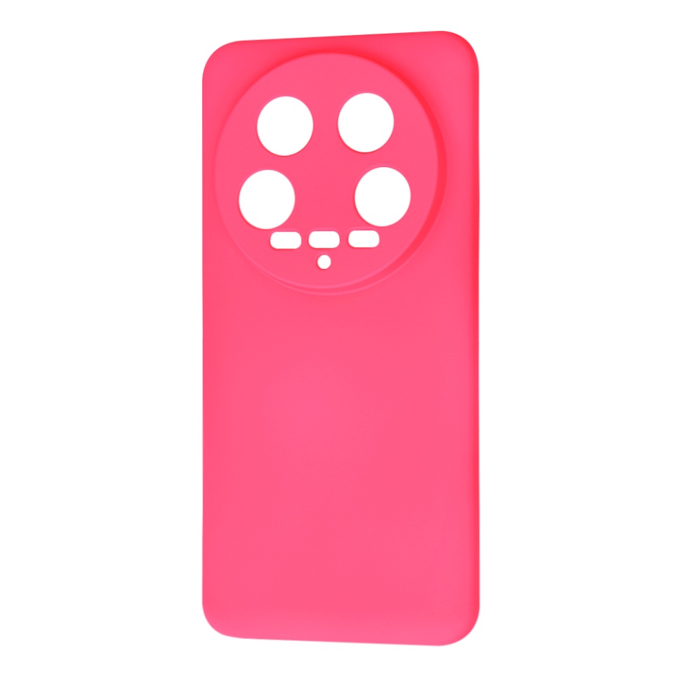 Husa pentru Xiaomi 14 Ultra din Silicon Catifelat, Protectie Premium, Skyddar SoftElegance - Fucsia - 1 | YEO