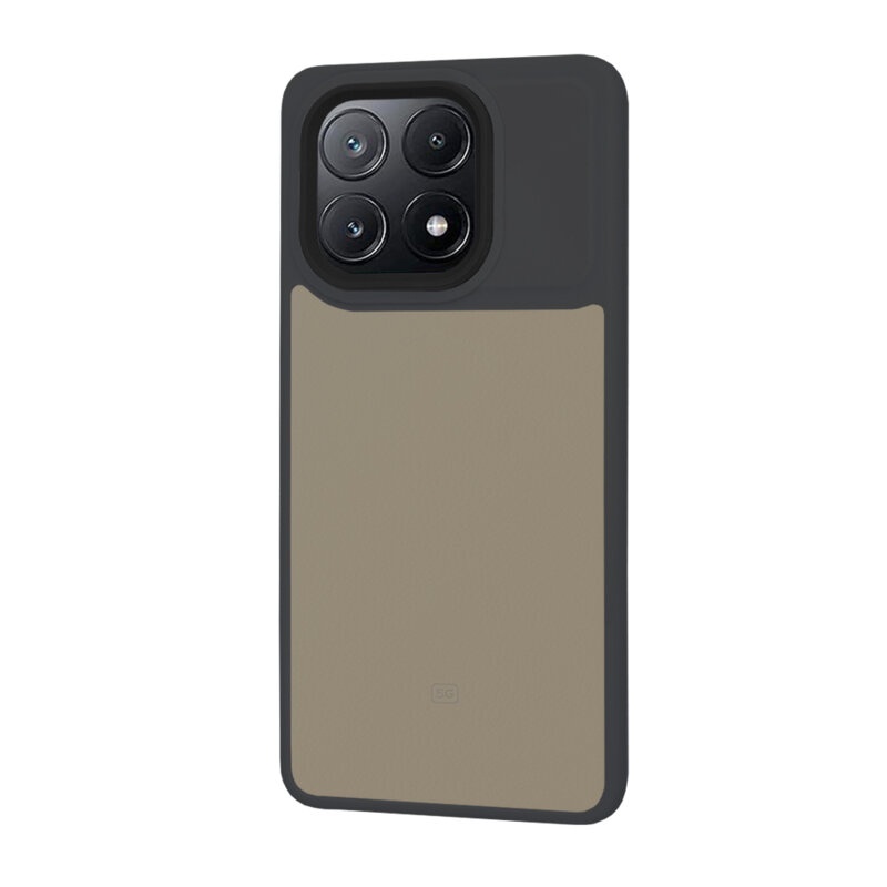 Husa pentru Xiaomi Poco X6 Pro, ce Absoarbe Cele mai Aspre Socuri, Skyddar Frosted - Negru - 2 | YEO