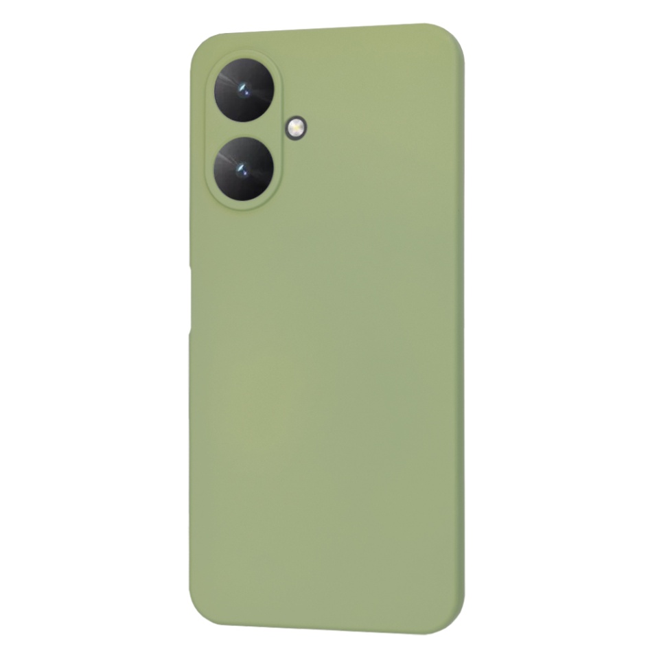 Husa pentru Xiaomi Redmi 13C 5G / Poco M6 din Silicon Catifelat, Protectie Premium, Skyddar SoftElegance - Verde - 3 | YEO