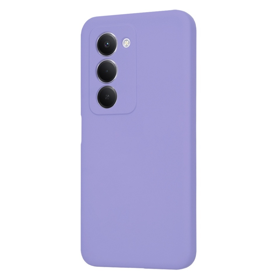 Husa pentru Xiaomi Redmi 15 5G / Redmi 15 4G, SKYDDAR INNOVATION, din Silicon Catifelat, SoftElegance, set cu sticker, Violet - 2 | YEO