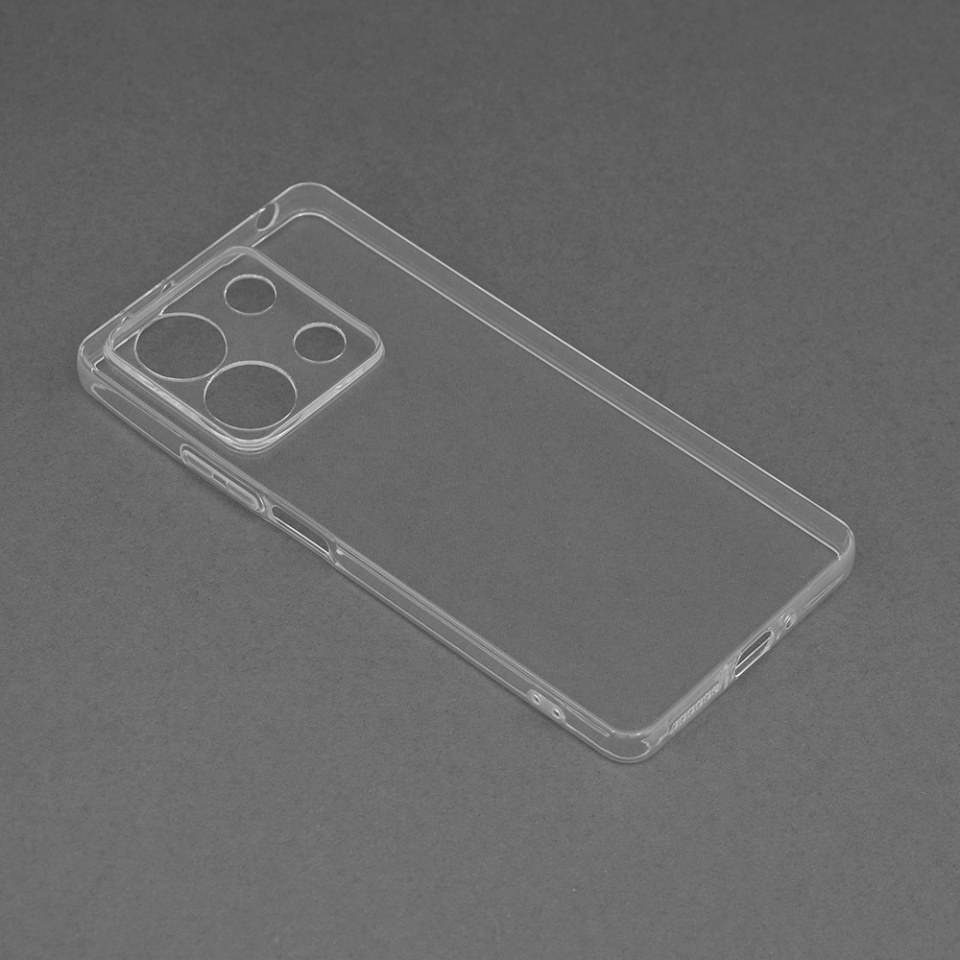 Husa pentru Xiaomi Redmi Note 13 5G, SKYDDAR INNOVATION, ClearGuard, din silicon transparent, set cu sticker, Transparenta - 2 | YEO